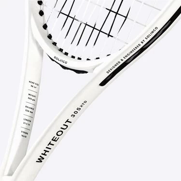 Solinco Whiteout 305 XTD Tennis Racquet 6 Solinco Whiteout 305 XTD Tennis Racquet - Image 4