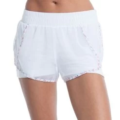 Lucky In Love Liberty In Love Blossom Mesh Short -Tennis Sale Store CB624 R16110