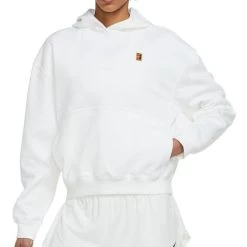 Nike Court Womens Fleece Hoodie -Tennis Sale Store DC3580 100