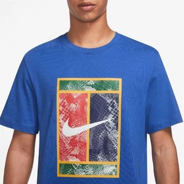 Nike Court Heritage Tee Shirt 4 Nike Court Heritage Tee Shirt - Image 2