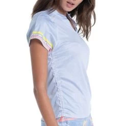 Lucky In Love Liberty In Love Chambray Blossom Short Sleeve