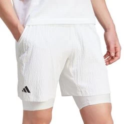 Adidas Aeroready Seersucker Short -Tennis Sale Store IA7101