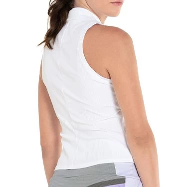 K-Swiss K Swiss Sleeveless Rib Polo 4 K-Swiss K Swiss Sleeveless Rib Polo - Image 2