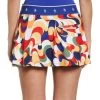 Penguin Retro Abstract Print Skirt -Tennis Sale Store O1KBSD02 439 2