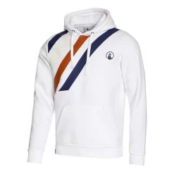 Quiet Please Retro Stripe Hoodie -Tennis Sale Store QP120049 300