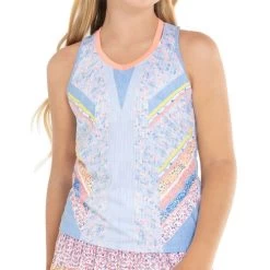 Lucky In Love Liberty In Love Girls Tank Top -Tennis Sale Store T252 S52962