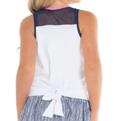 Lucky In Love Santa Fe Glow Girls Pretty Bow Tank - FINAL SALE