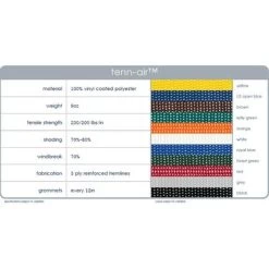 Putterman Tenn Air Windscreen (6 Ft X 60 Ft)