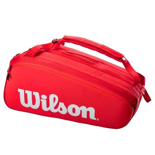 Wilson Super Tour Red 15 Pack Tennis Bag 5 Wilson Super Tour Red 15 Pack Tennis Bag - Image 3