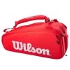 Wilson Super Tour Red 15 Pack Tennis Bag